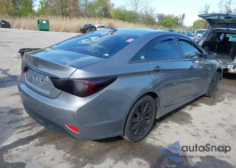 2014 Hyundai Sonata Limited из США, поврежденный, VIN 5NPEC4AC0EH878079